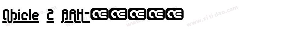 Qbicle 2 BRK字体转换